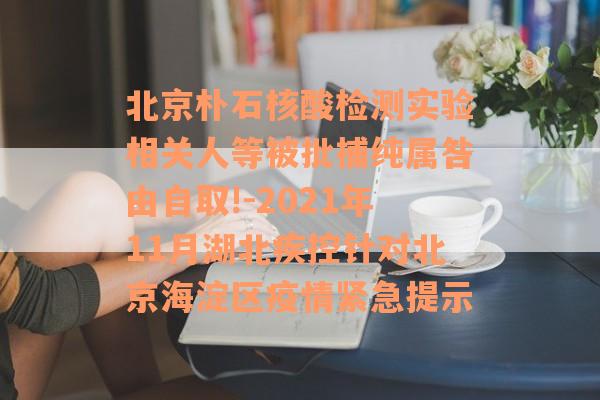北京朴石核酸检测实验相关人等被批捕纯属咎由自取!-2021年11月湖北疾控针对北京海淀区疫情紧急提示