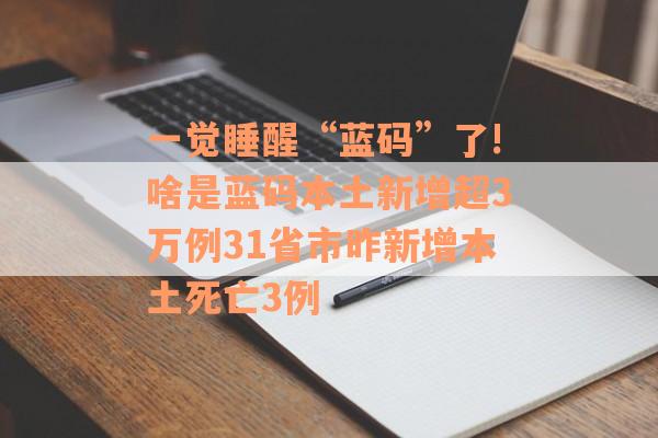 一觉睡醒“蓝码”了!啥是蓝码本土新增超3万例31省市昨新增本土死亡3例